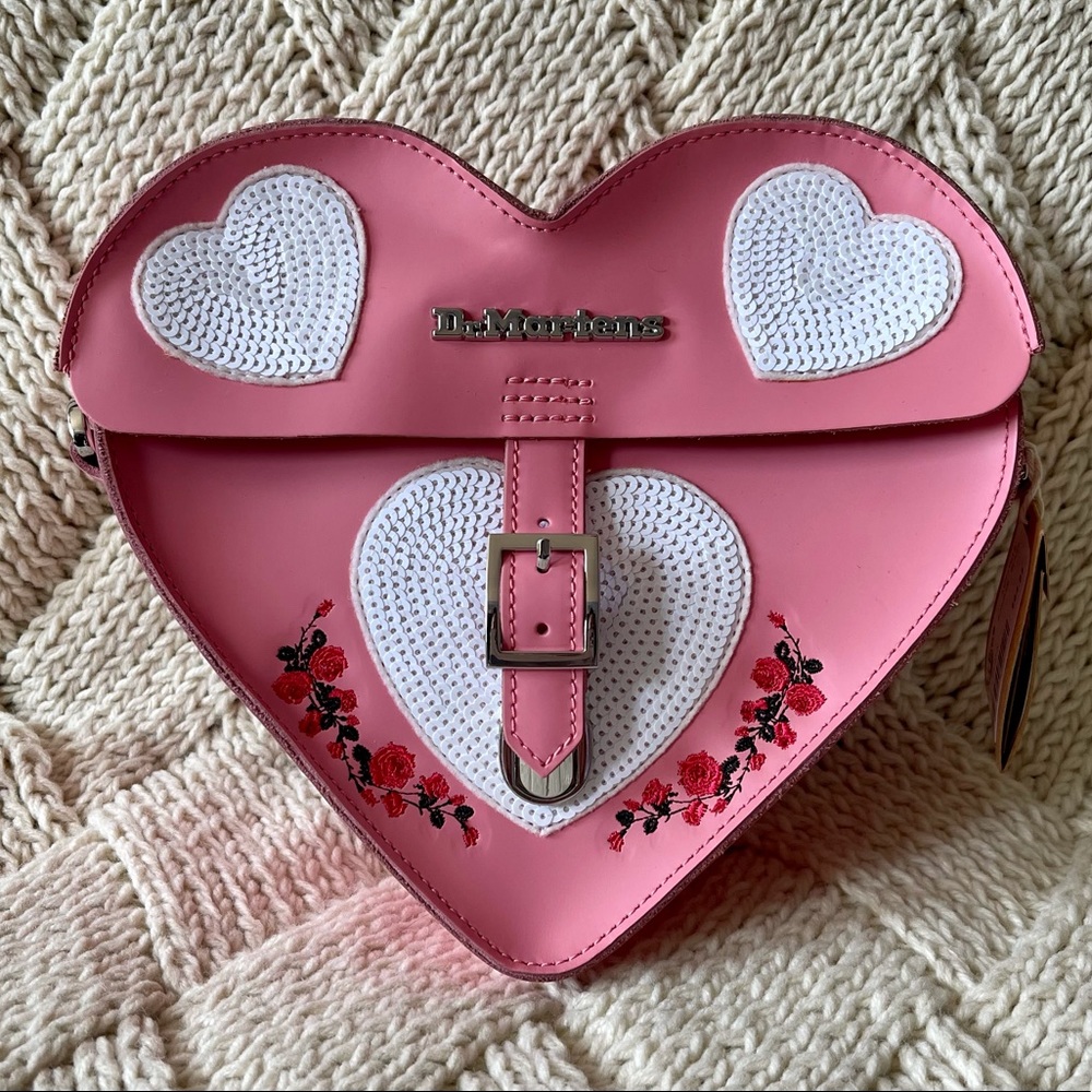 Dr. Marten's Heart Crossbody Satchel